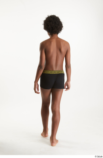 Dejavee Ford  1 back view underwear walking whole body…